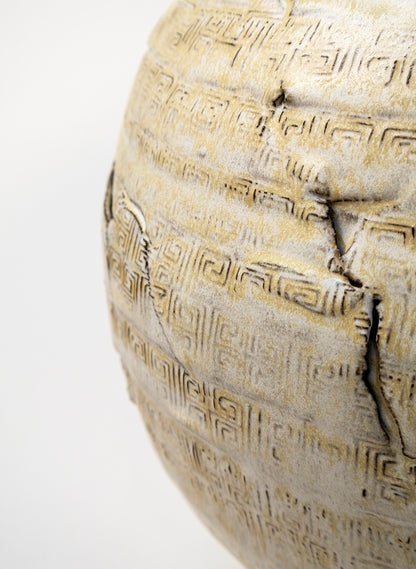 White Moon Jar