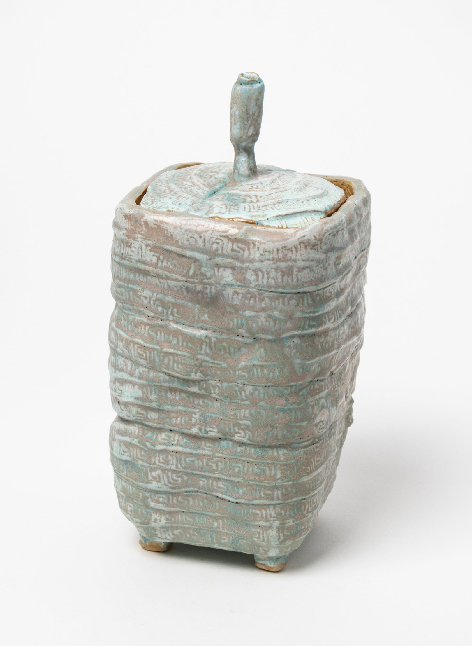 Tall Lidded Vessel 