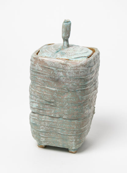 Tall Lidded Vessel 