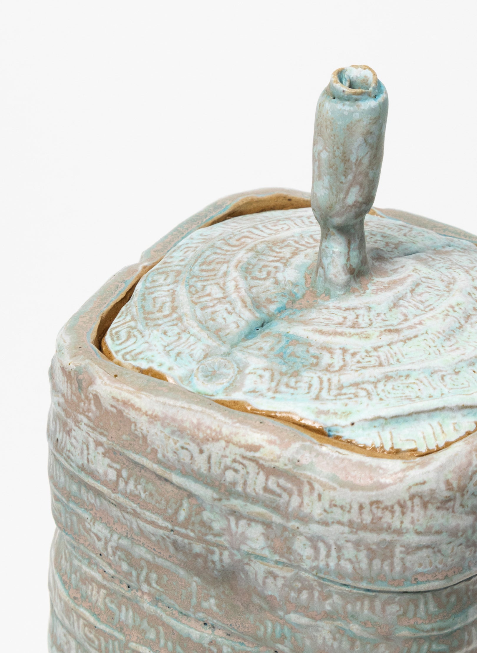 Tall Lidded Vessel 