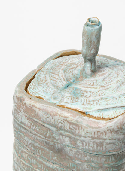 Tall Lidded Vessel 