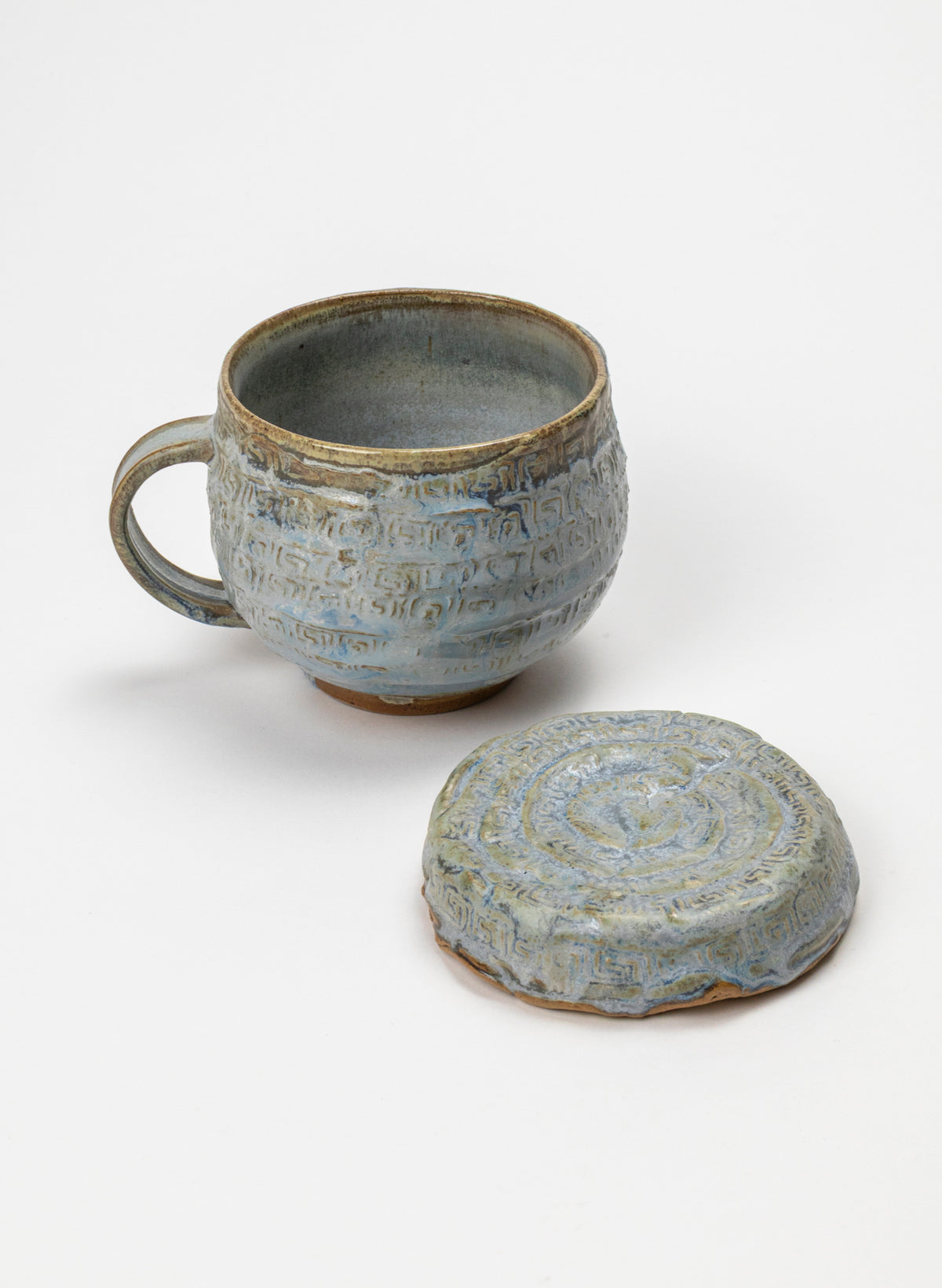 Ceramic Cup on Pedestal