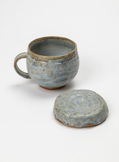 Ceramic Cup on Pedestal