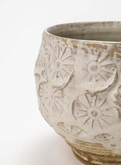 Ceramic Cup on Pedestal