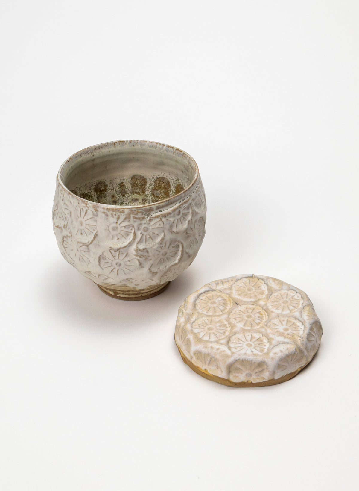 Ceramic Cup on Pedestal