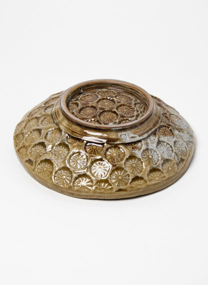 Serving Bowl on Pedestal 