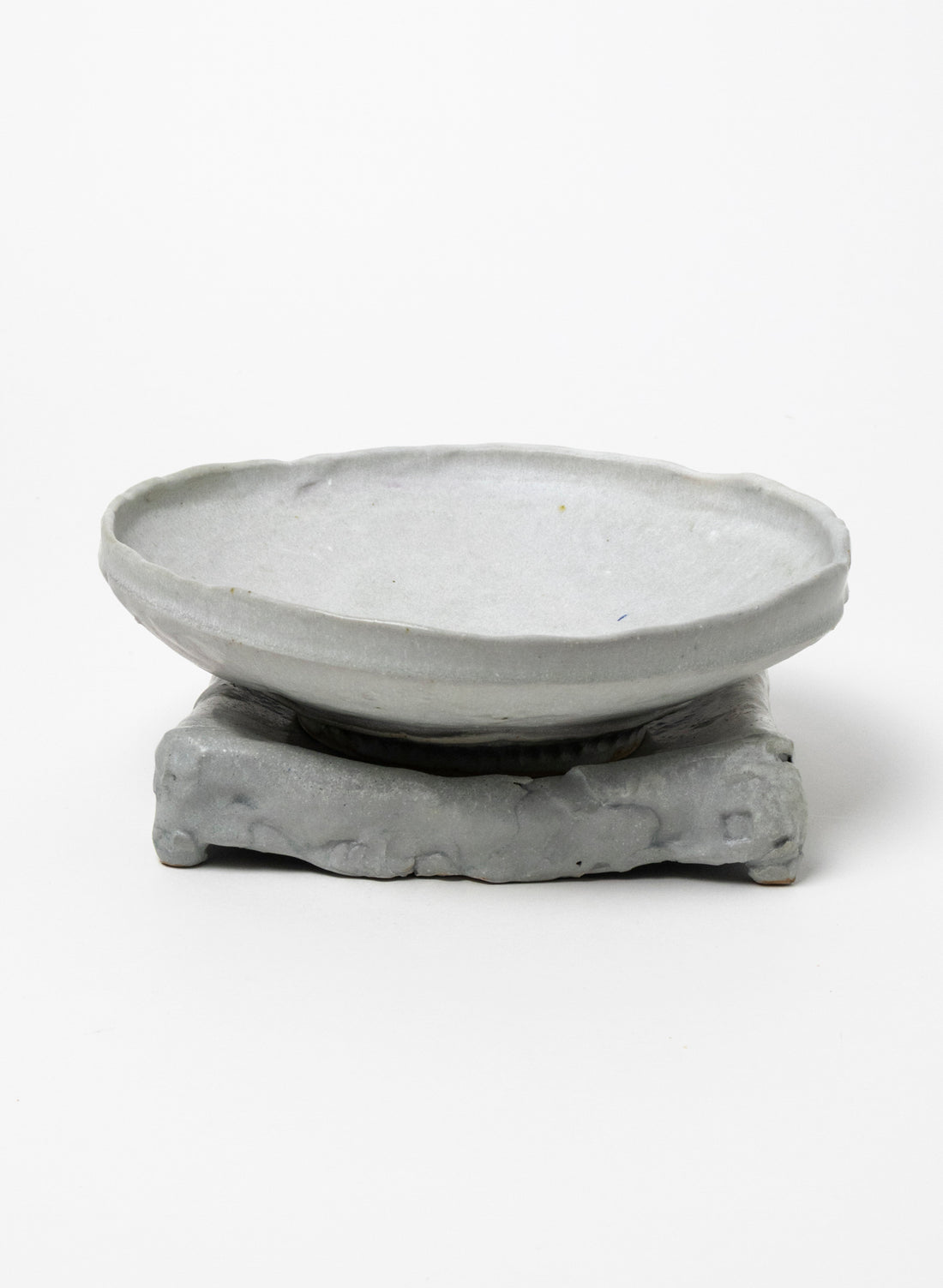 Serving Bowl on Pedestal 