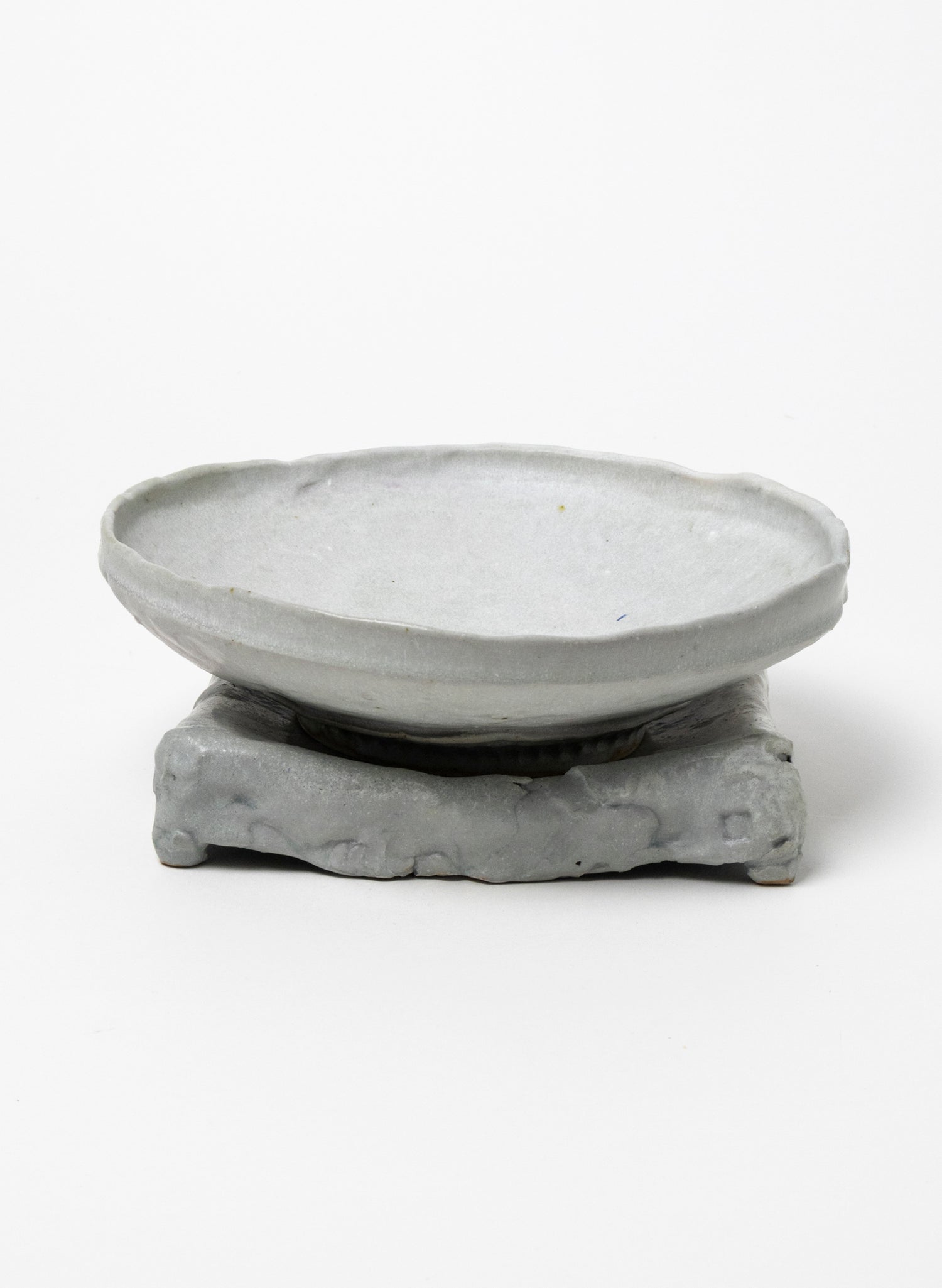 Serving Bowl on Pedestal 