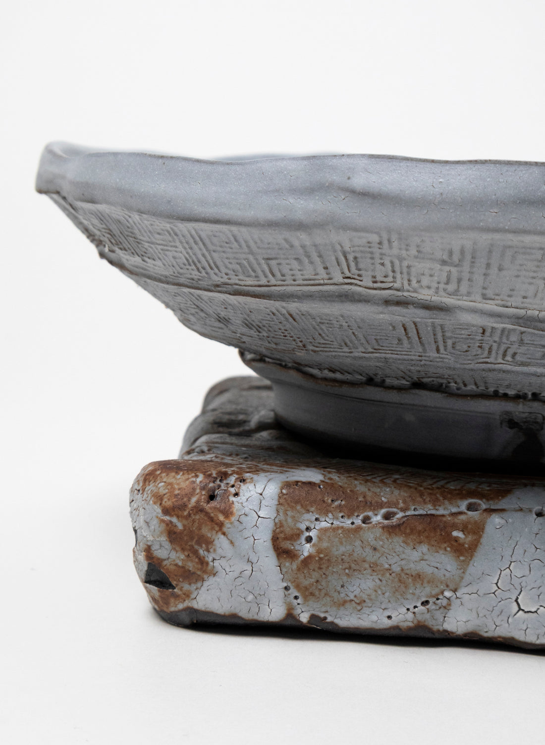 Serving Bowl on Pedestal 