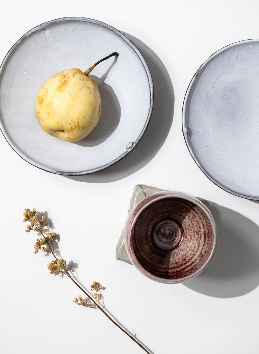 Organic Ceramic Plate 