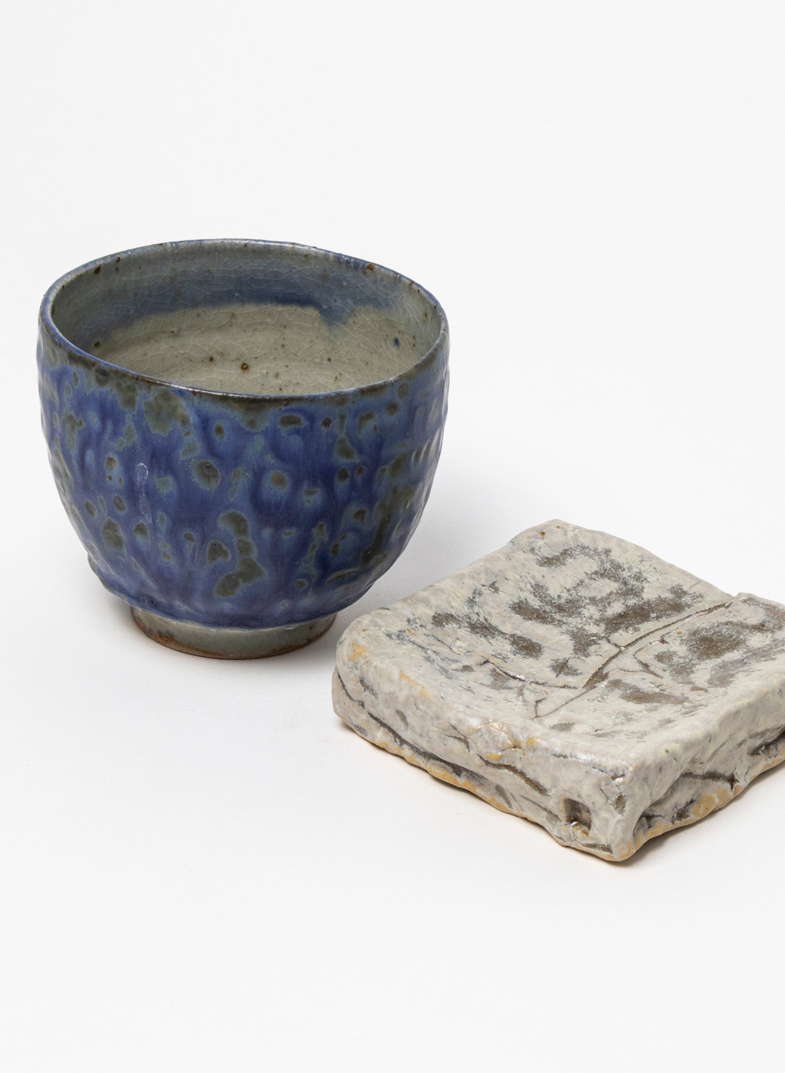 Ceramic Cup on Pedestal 