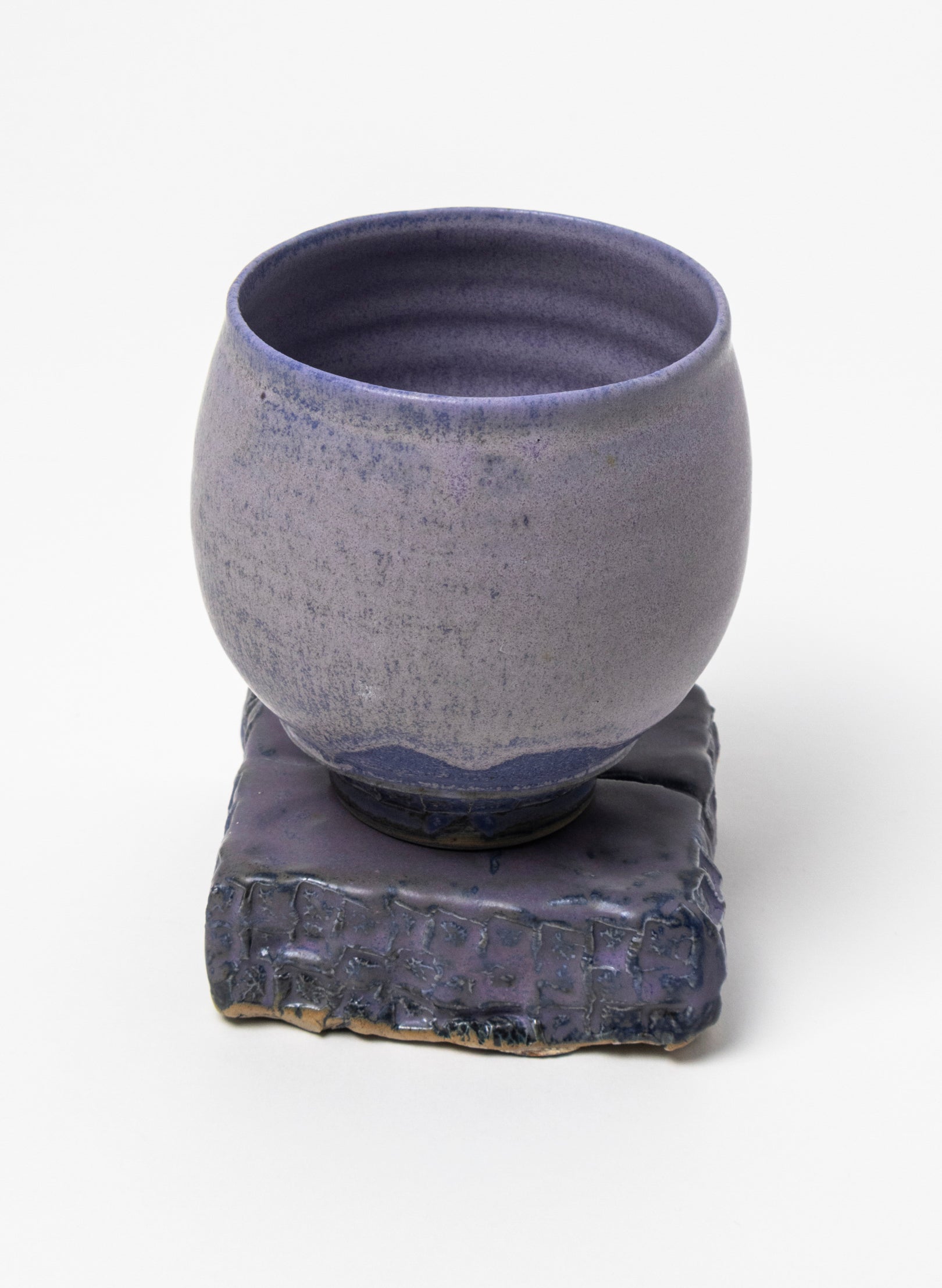 Ceramic Cup on Pedestal 