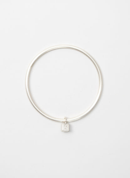 Faceted Box Pounamu Bangle