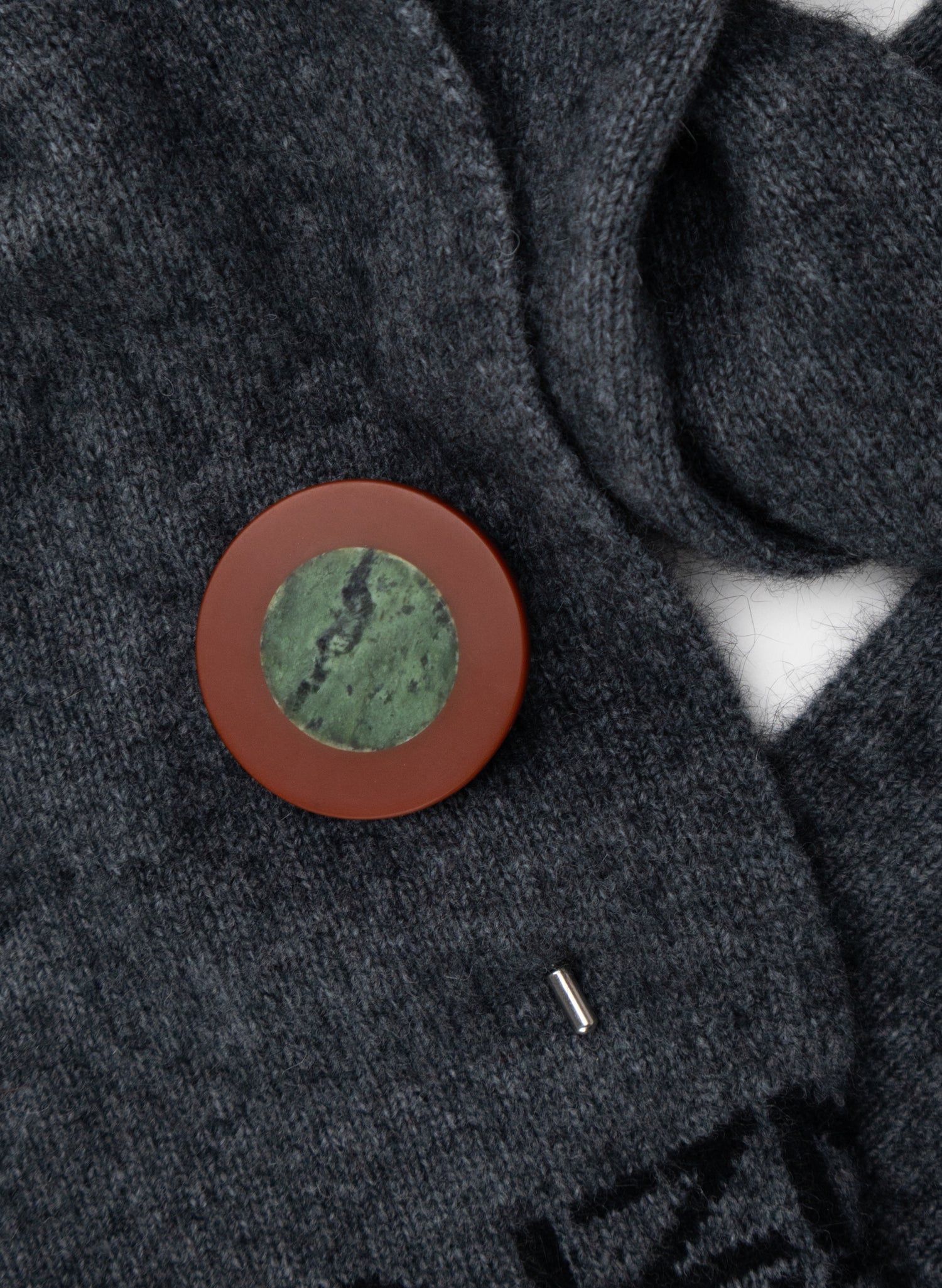 Caim Lapel Pin - Pounamu
