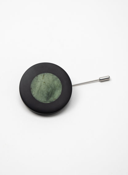 Caim Lapel Pin - Pounamu