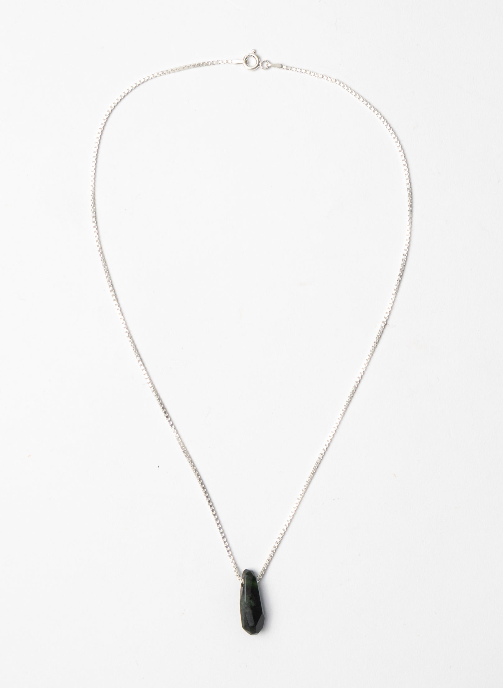 Faceted Rock Pounamu Pendant 