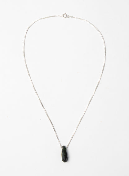 Faceted Rock Pounamu Pendant 