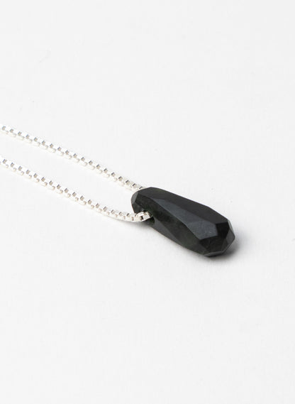 Faceted Rock Pounamu Pendant 