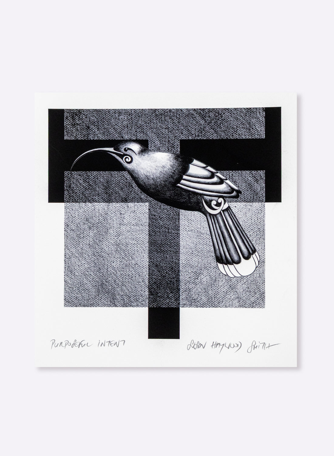 Purposeful Intent - Embossed Giclée Print