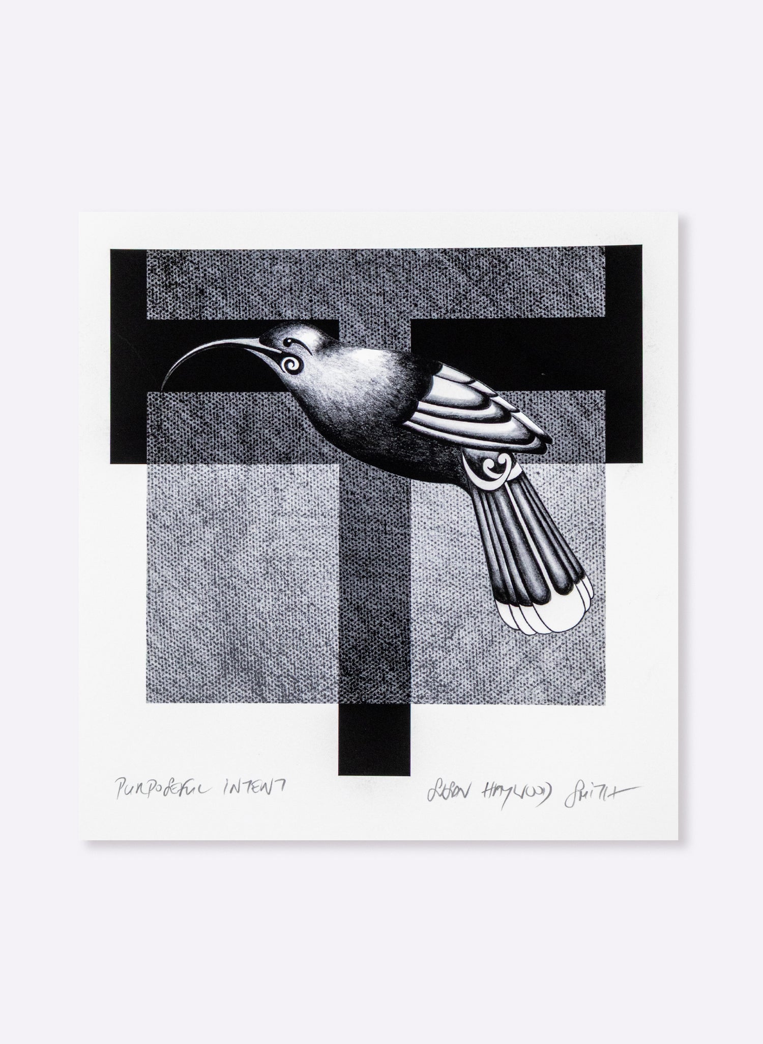 Purposeful Intent - Embossed Giclée Print