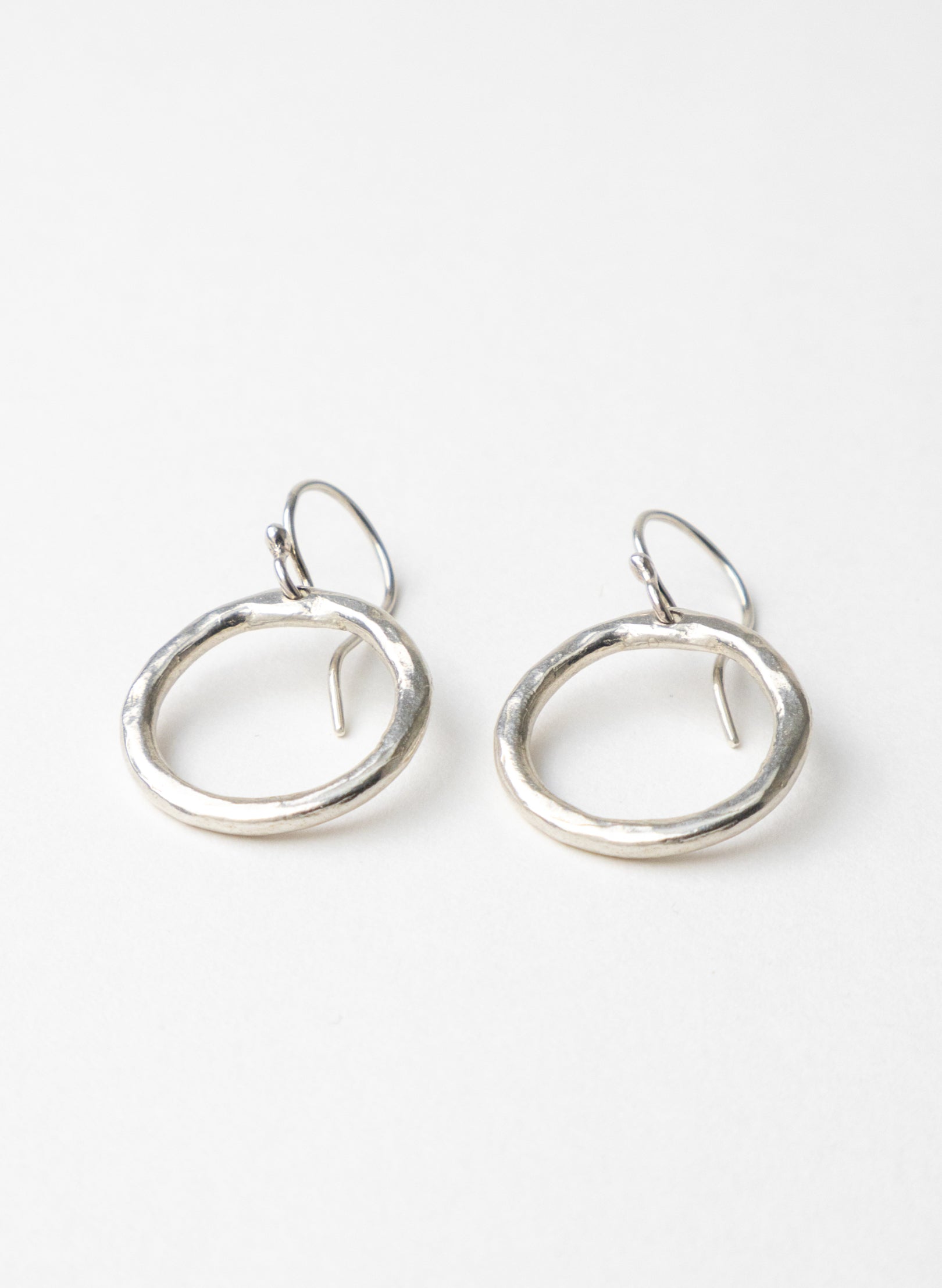Organic Tales Silver Earrings