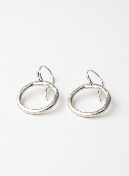 Organic Tales Silver Earrings