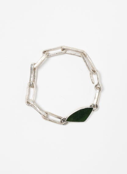 Chain Link Pounamu Bracelet