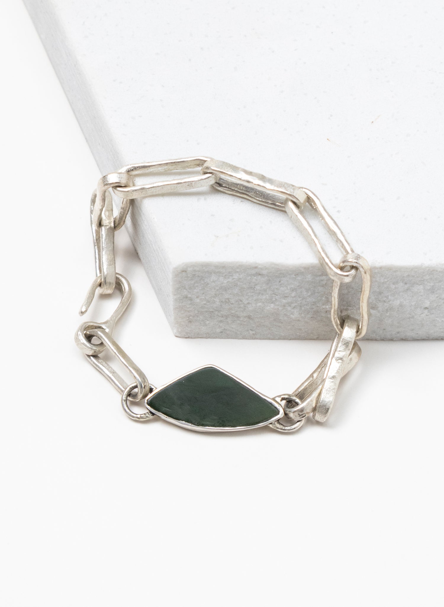 Chain Link Pounamu Bracelet