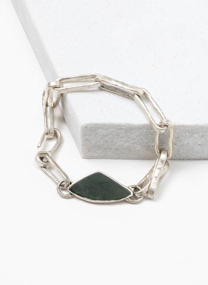 Chain Link Pounamu Bracelet