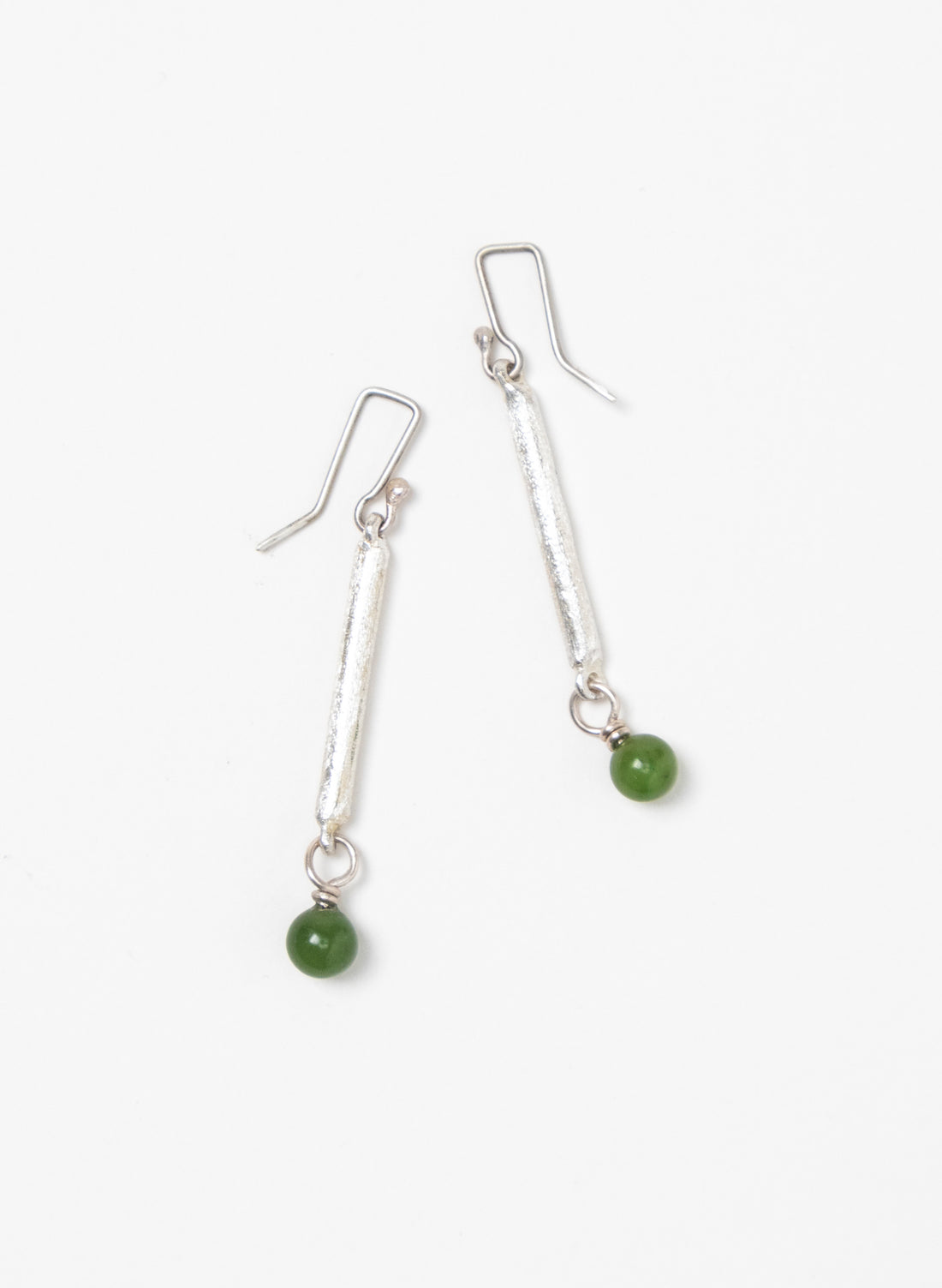 Fluid Line Chain Earrings