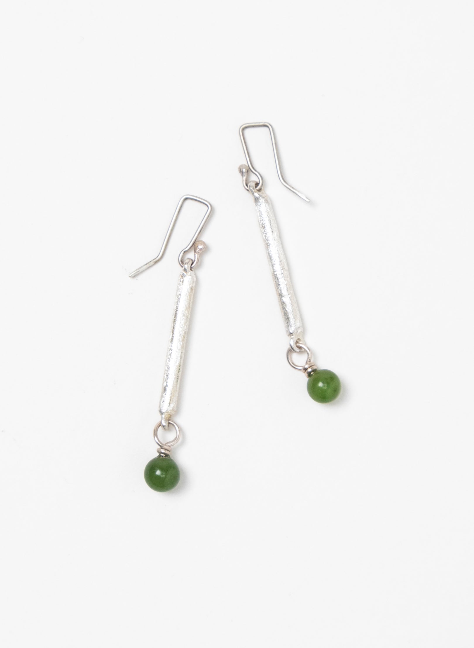 Fluid Line Chain Earrings