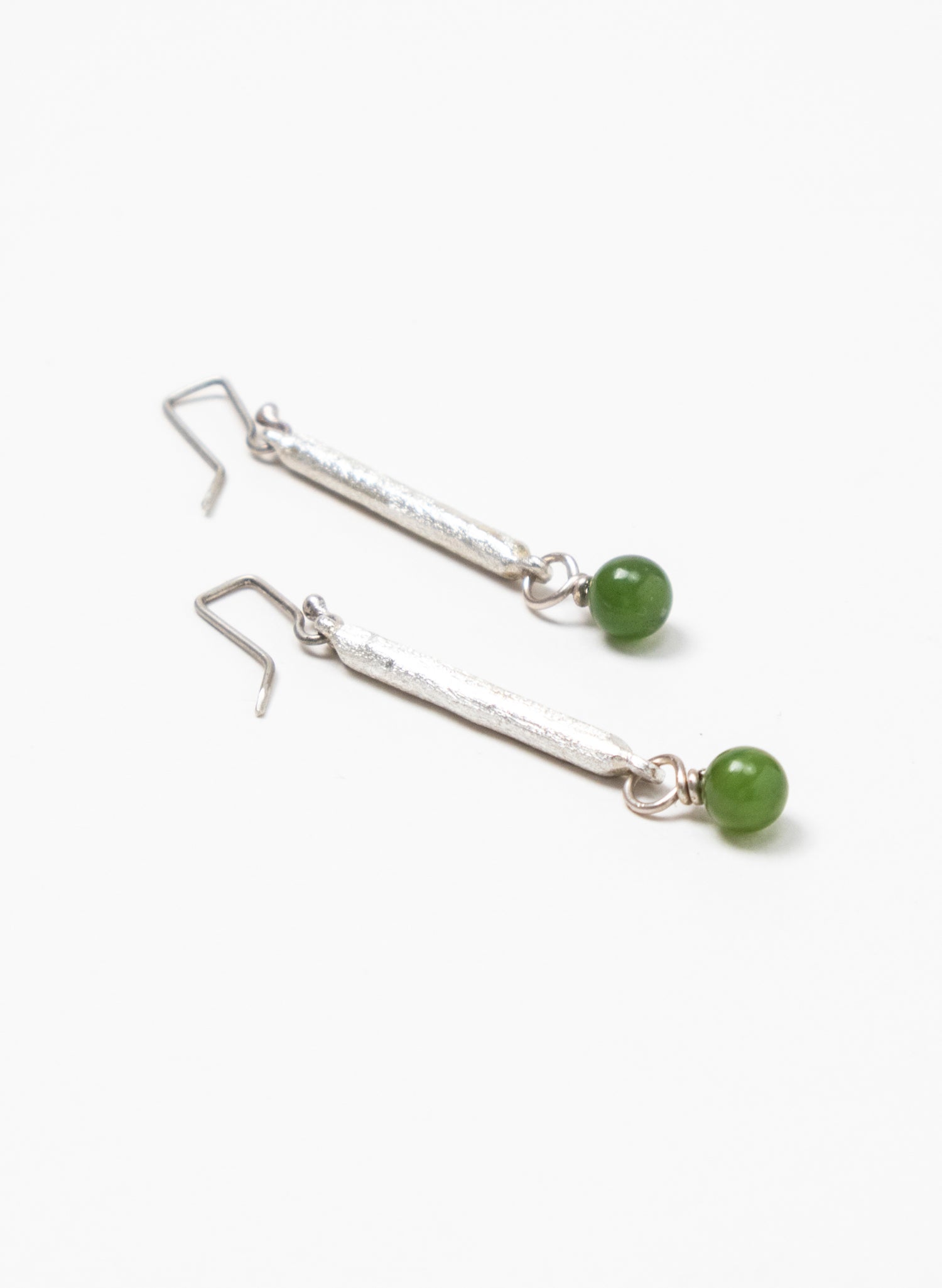 Fluid Line Chain Earrings