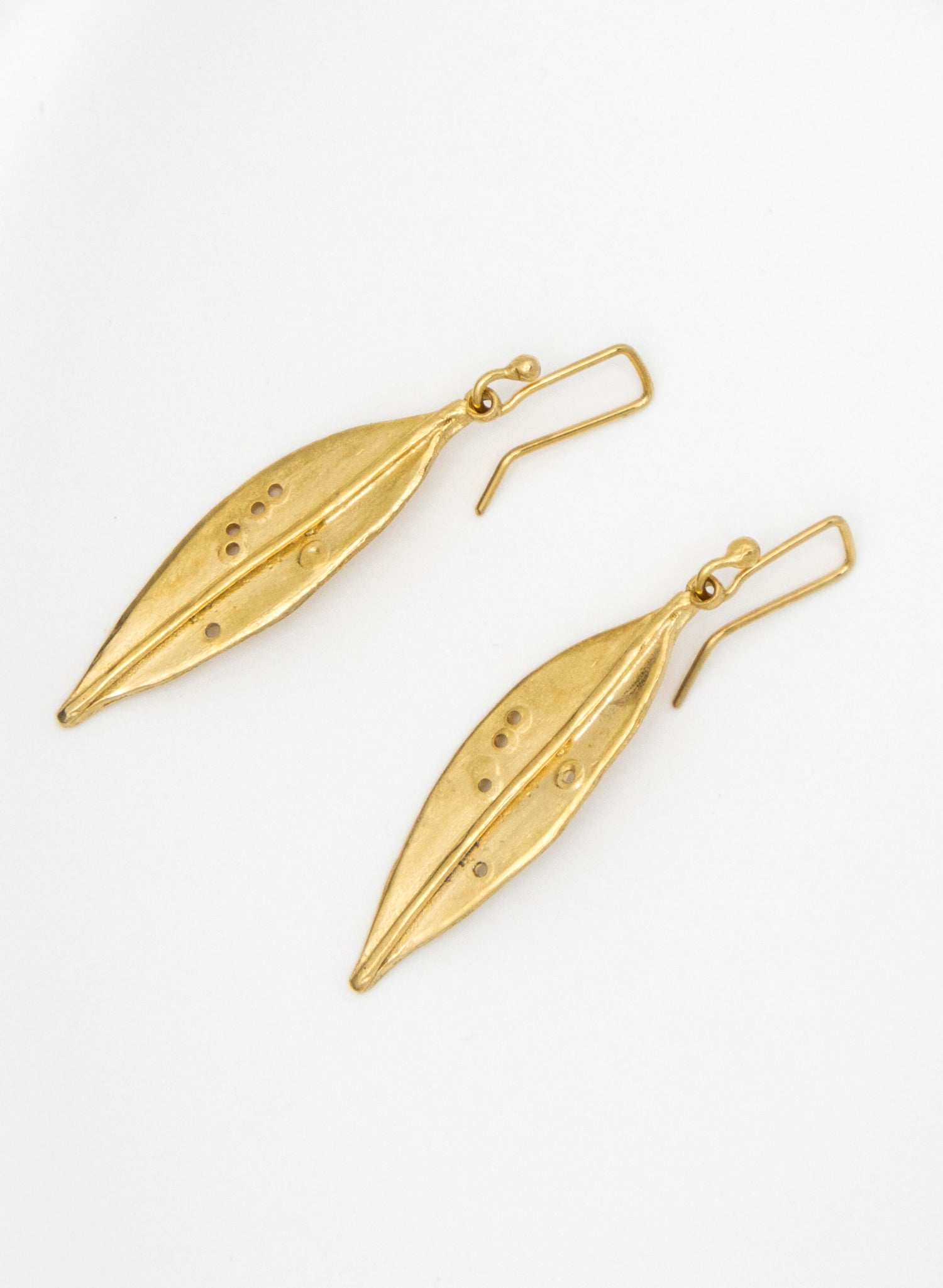 Pohutukawa Leaf Earrings