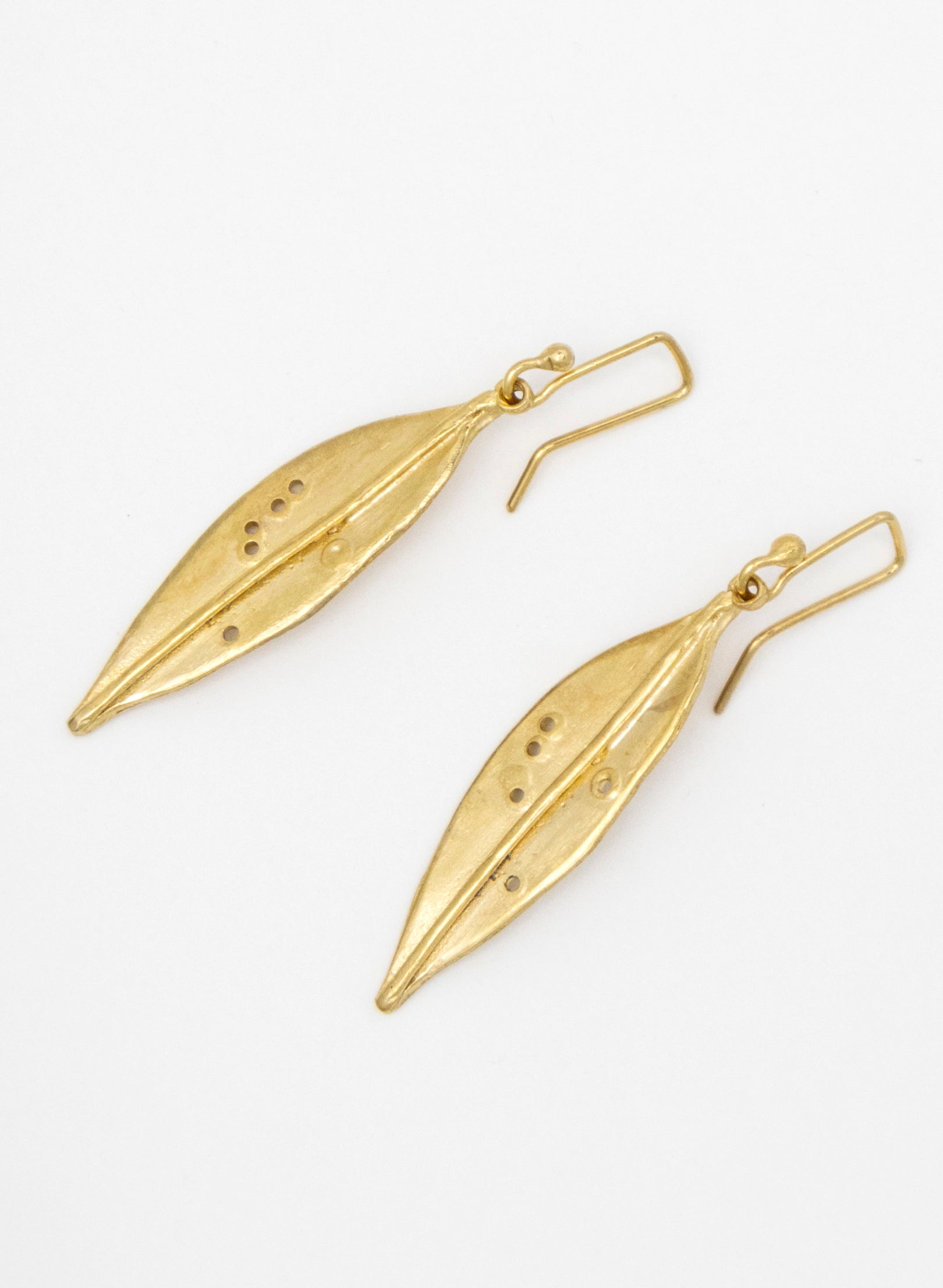 Pohutukawa Leaf Earrings