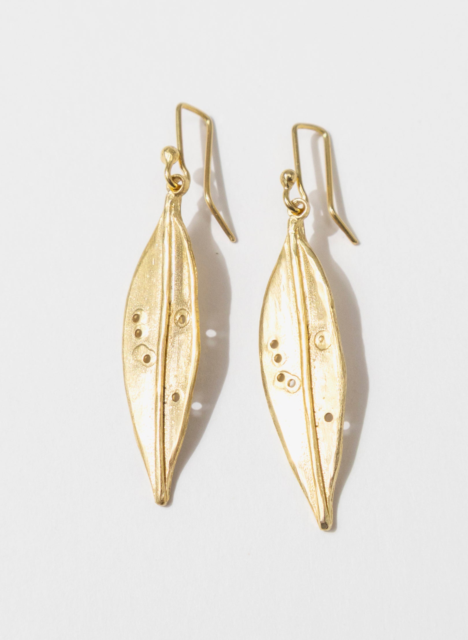 Pohutukawa Leaf Earrings