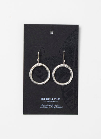 Organic Tales Silver Earrings