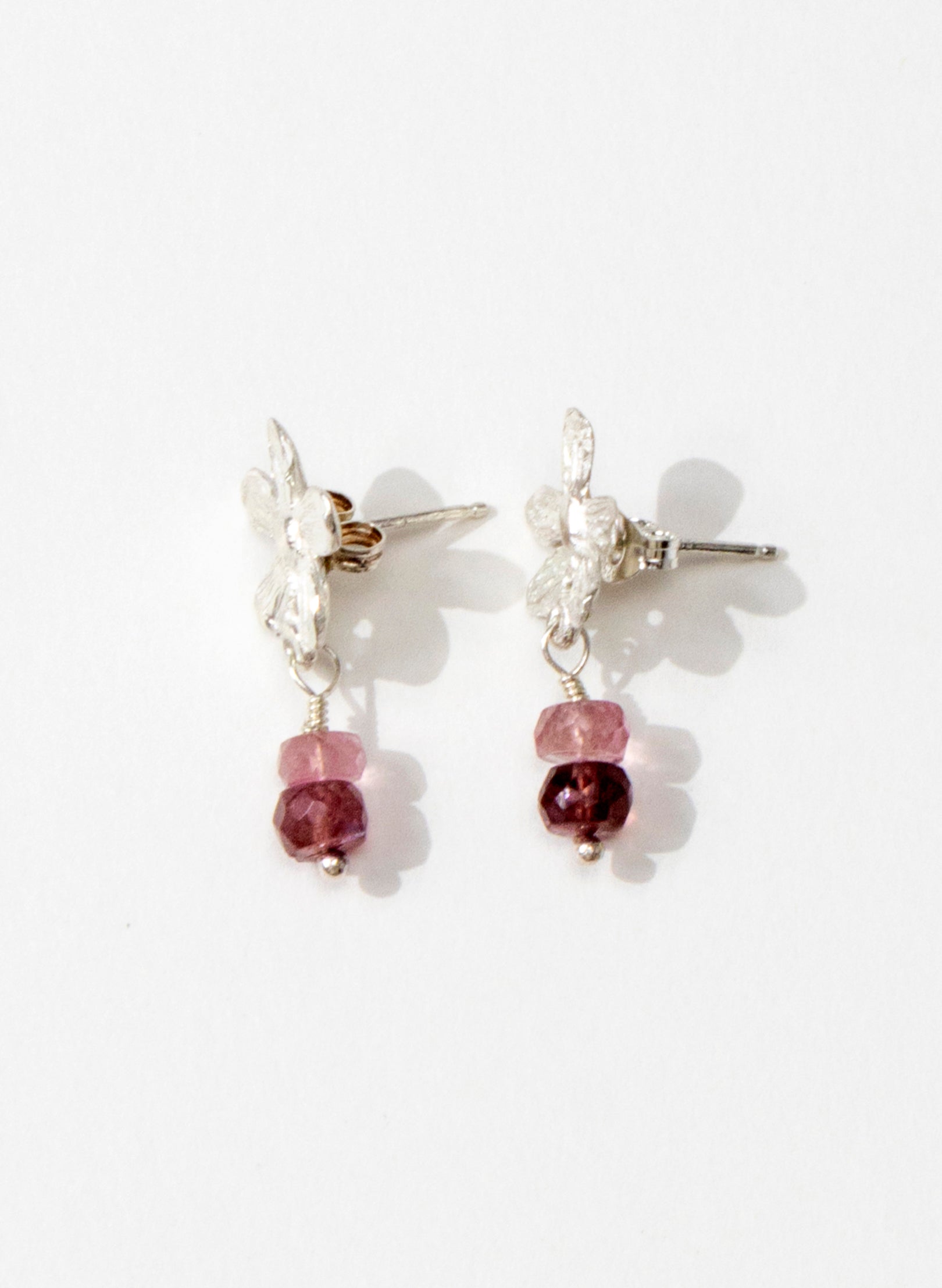 Flora  Drop with Tourmaline