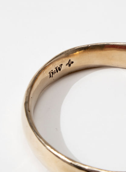 Solid Bronze Bangle