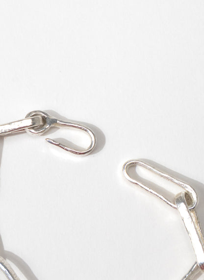 Oversized Paperclip Bracelet