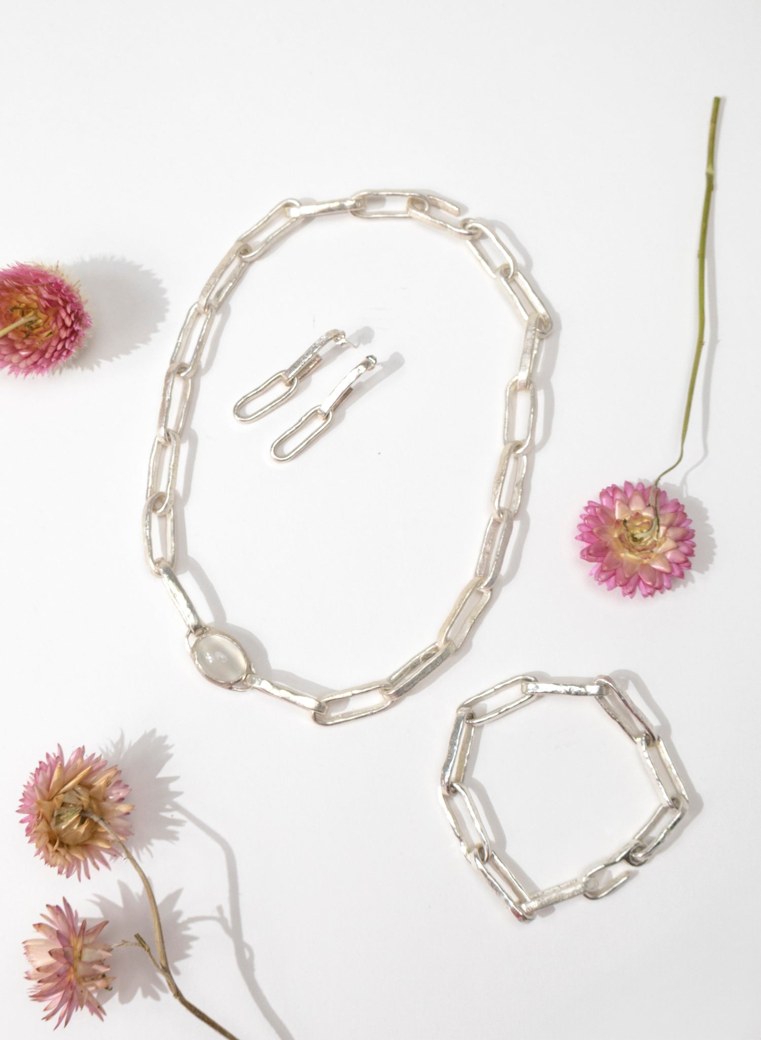 Oversized Paperclip Bracelet