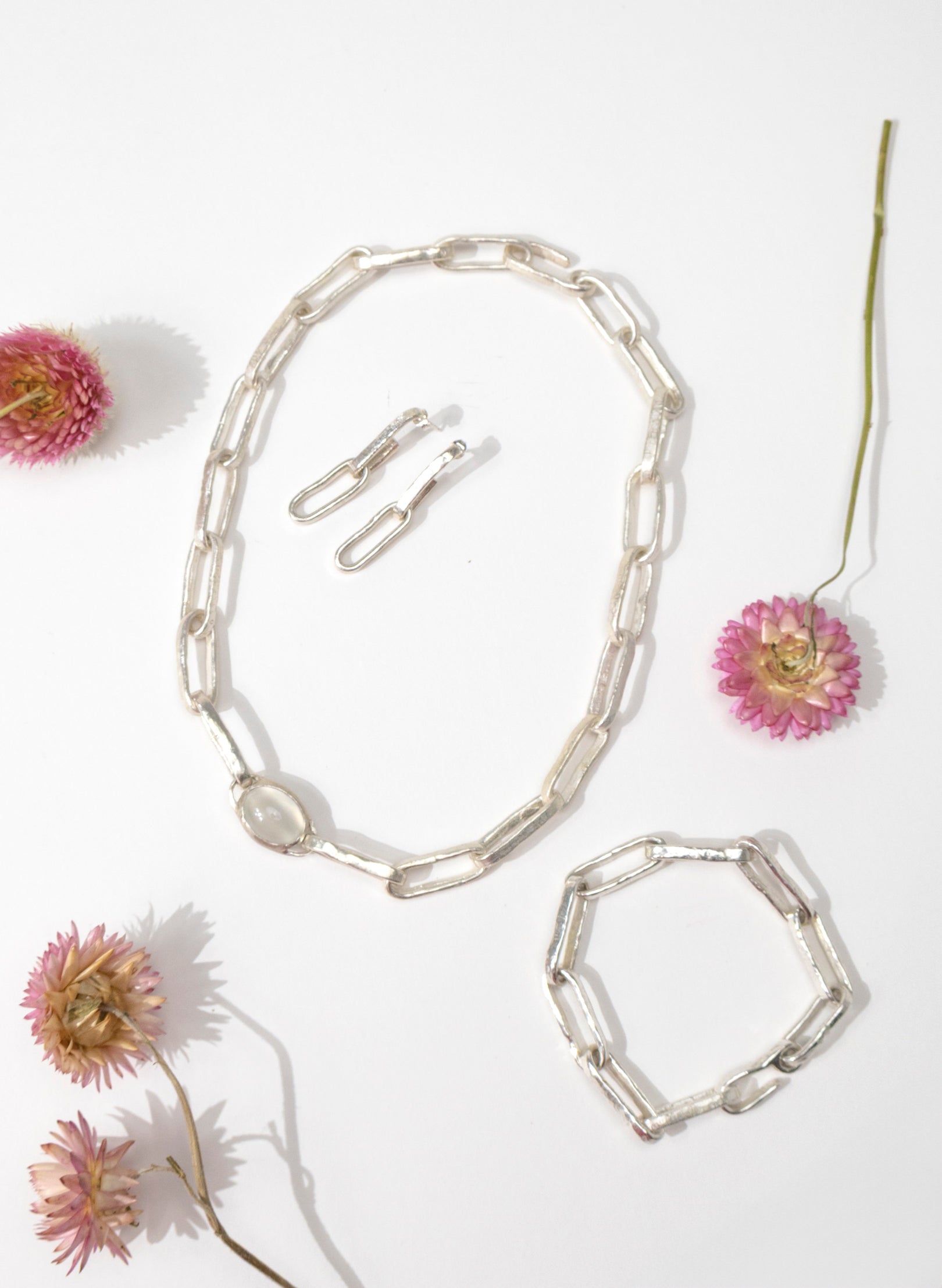 Oversized Paperclip Bracelet