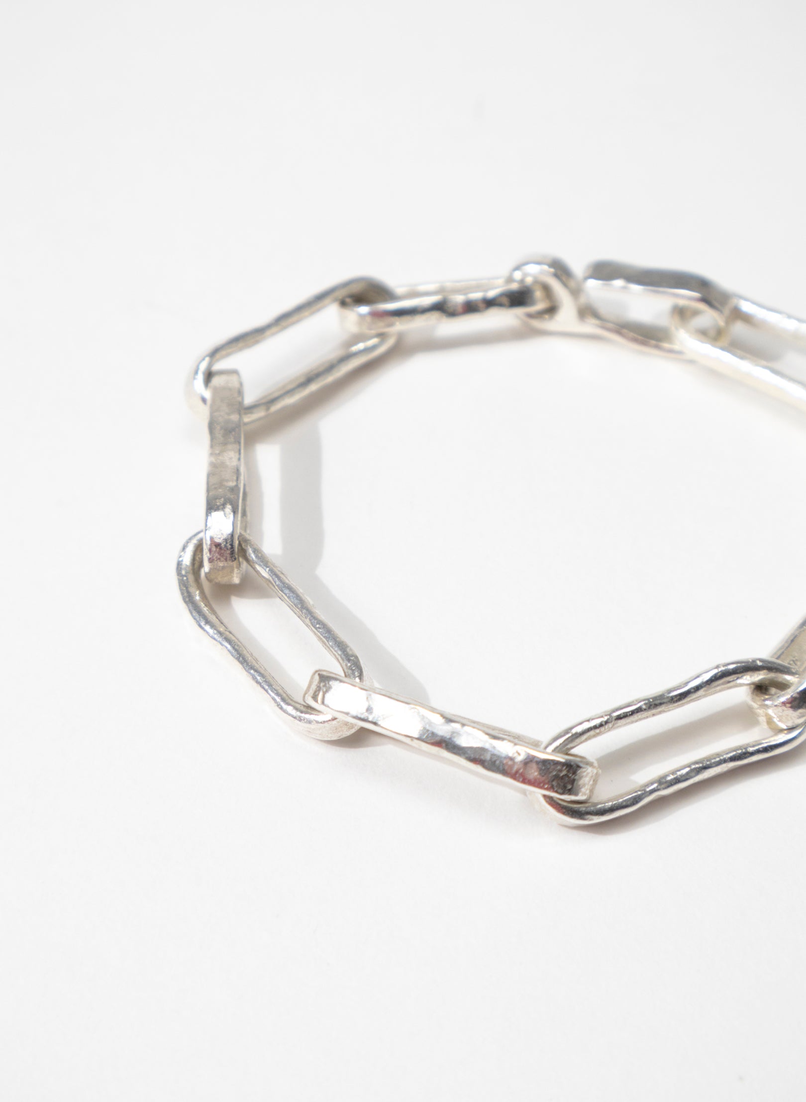 Oversized Paperclip Bracelet