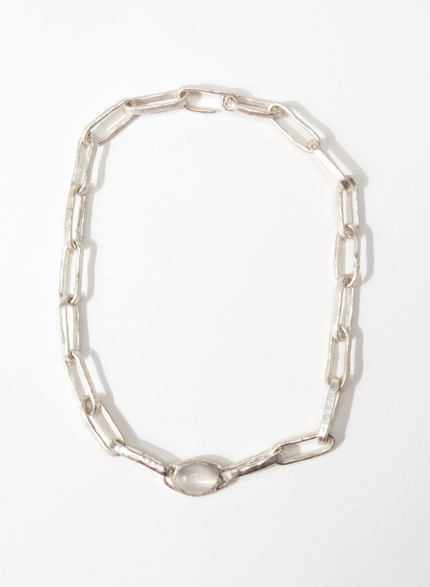 Moonstone Bezel Necklace