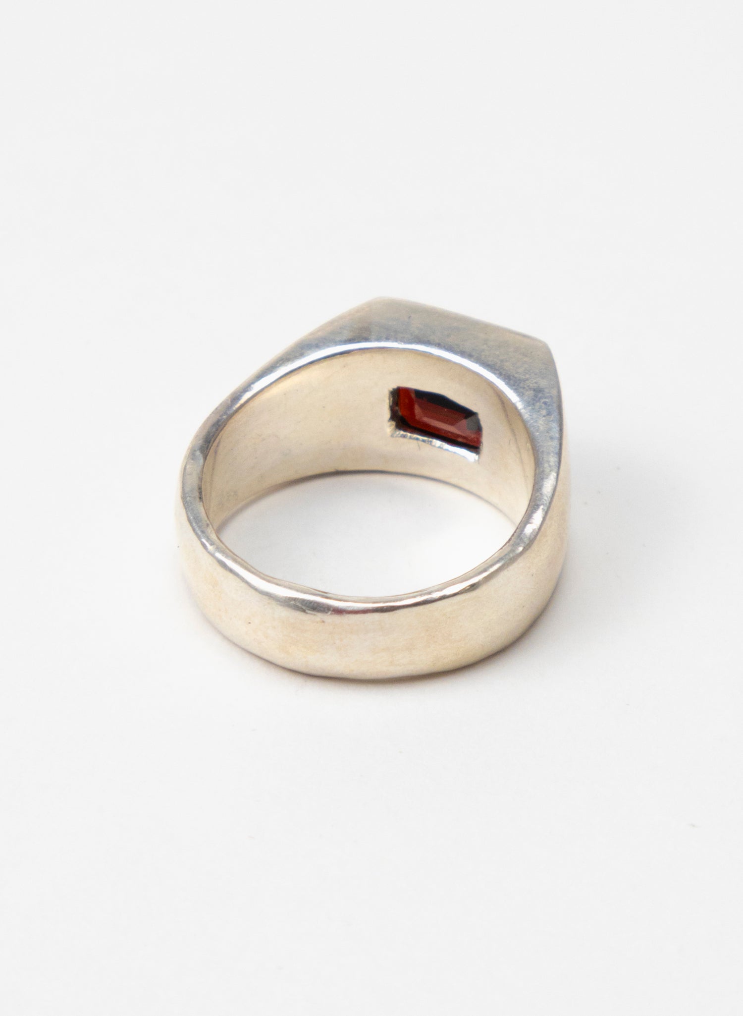 Garnet Signet Ring