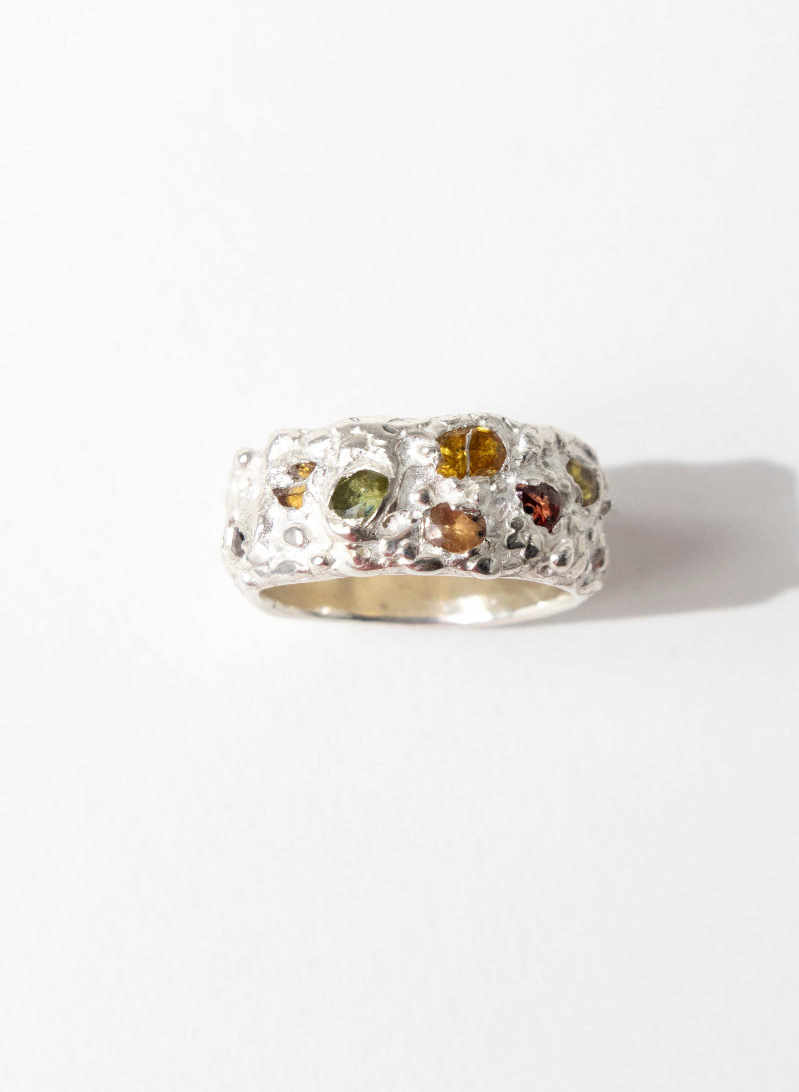 Fluid Sapphire Ring