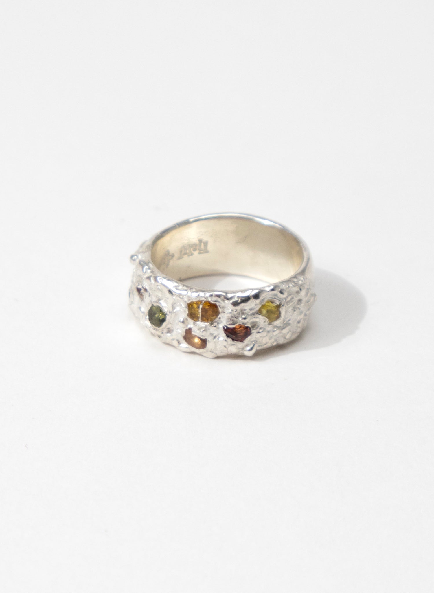 Fluid Sapphire Ring