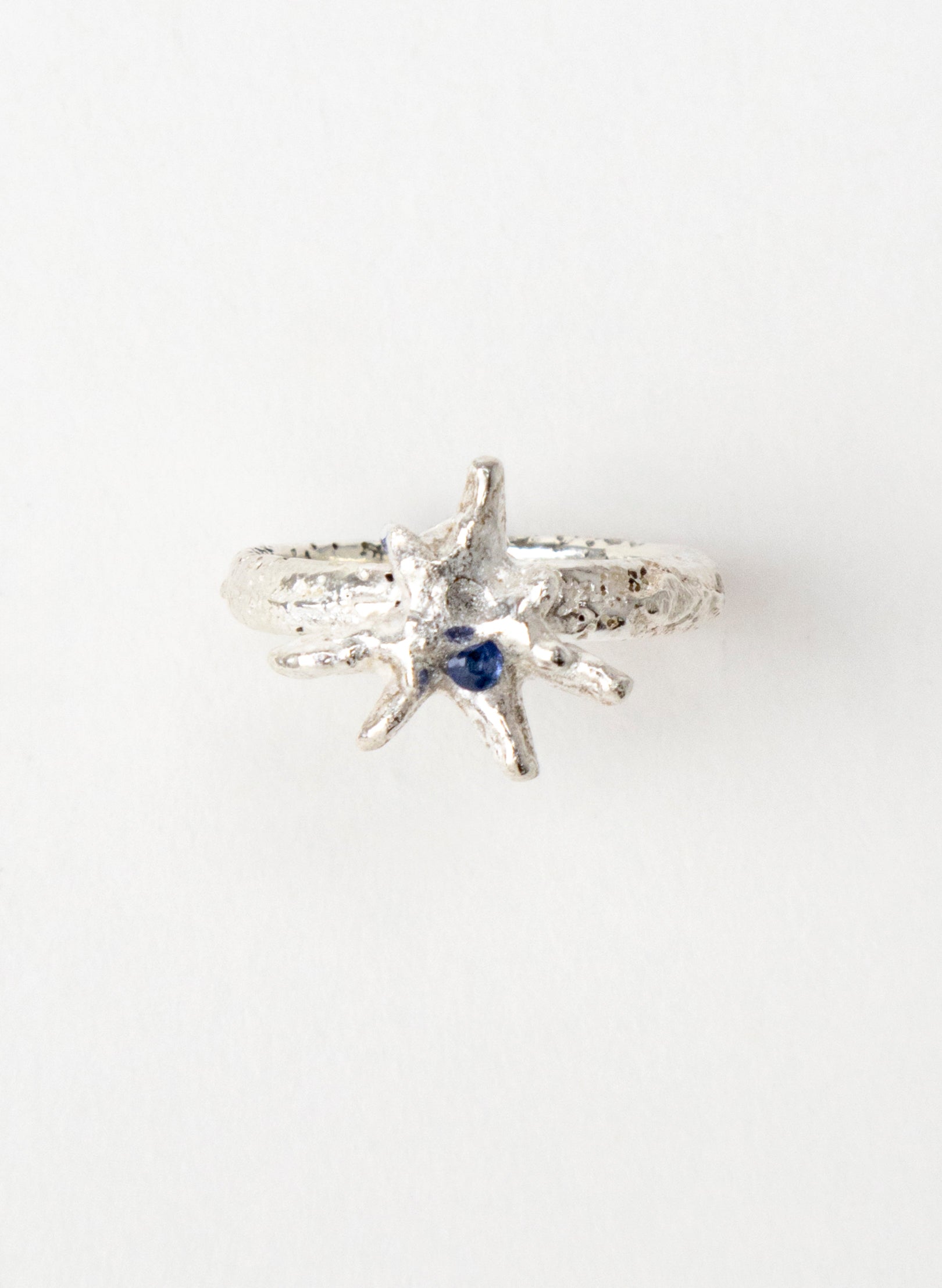 Faerie Star Sandcast Ring
