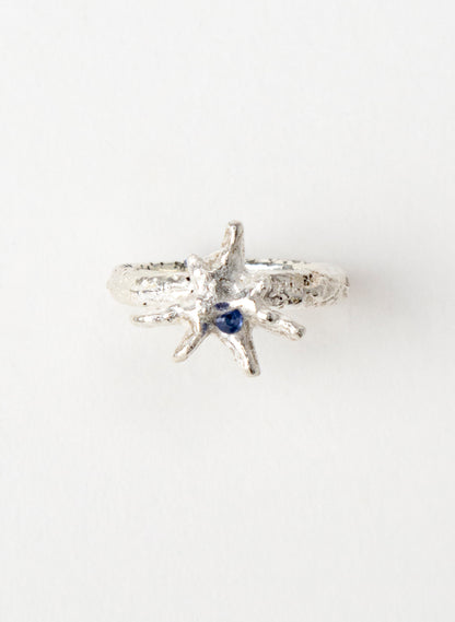 Faerie Star Sandcast Ring