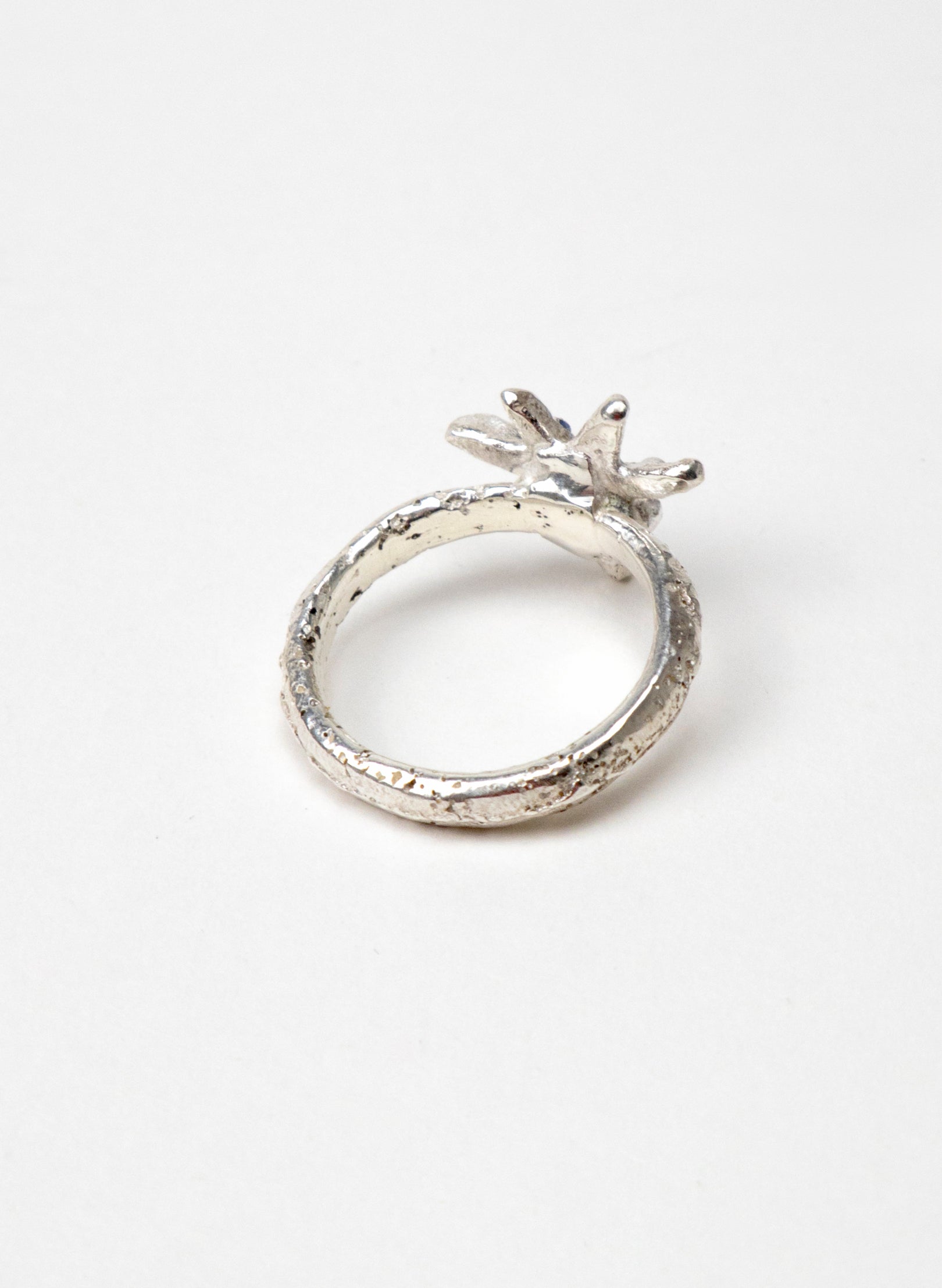 Faerie Star Sandcast Ring