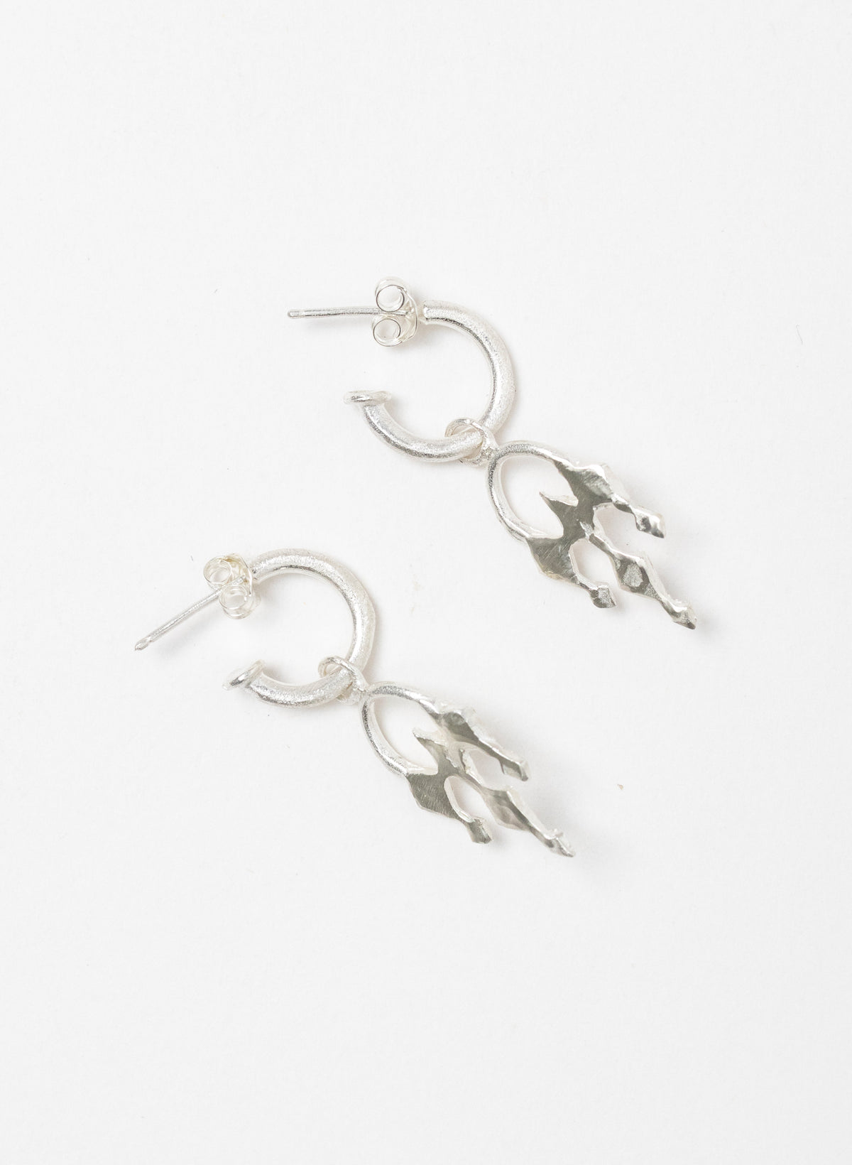 Botanical Arbour Charm Earrings - Sterling Silver